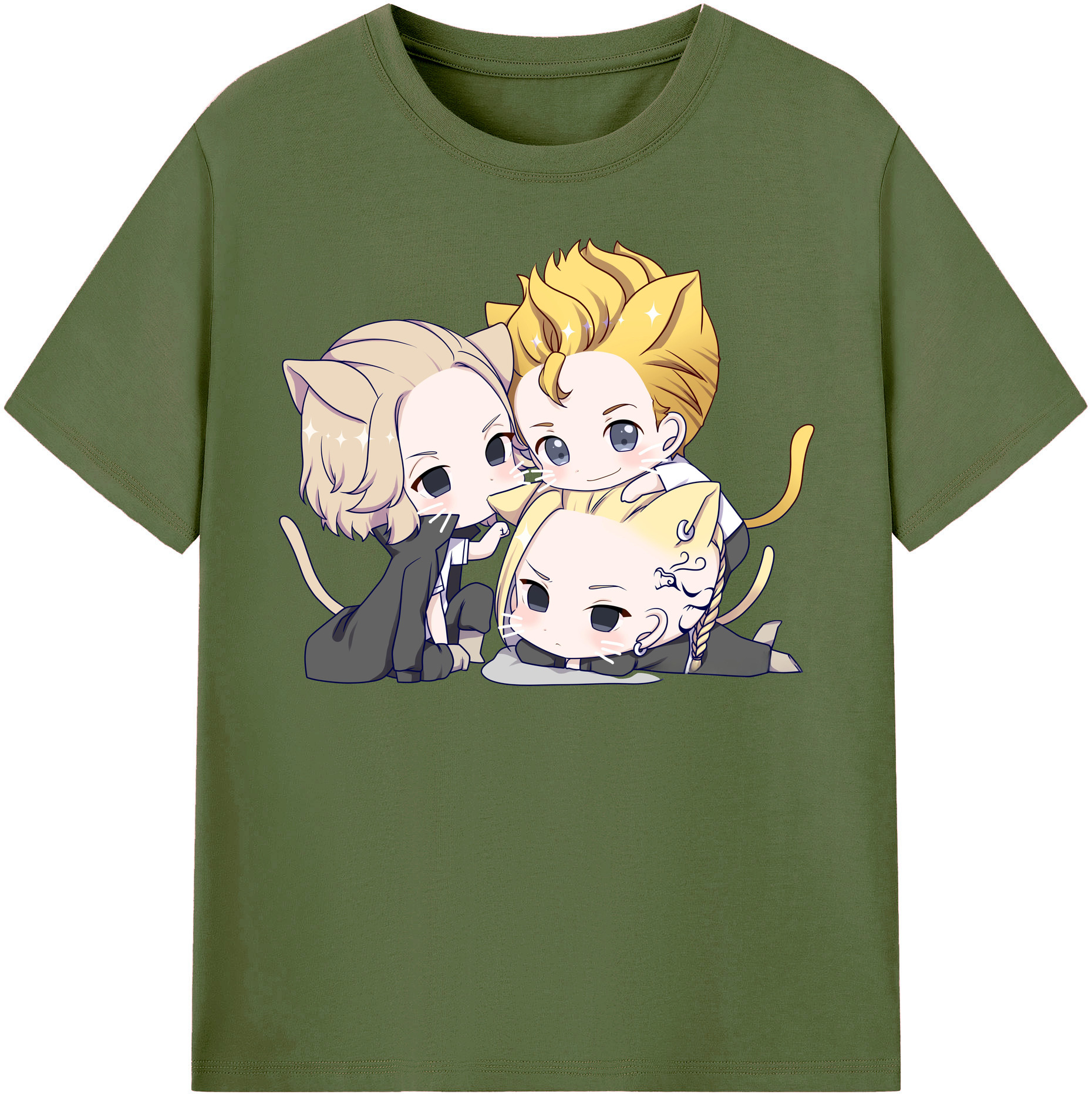（画像用） 東京リベンジャーズ Tokyo Revengers 綿100％半袖Tシャツ（フロントプリント）